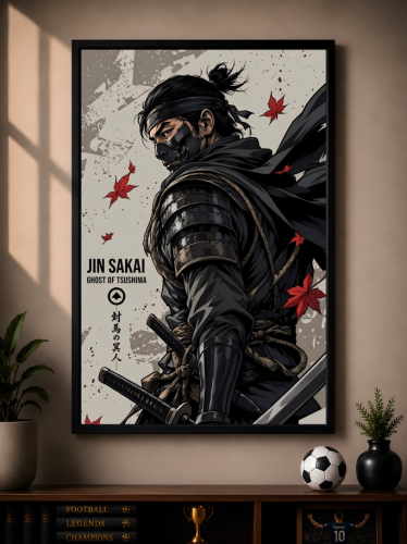 لوحة لعبة Ghost of Tsushima