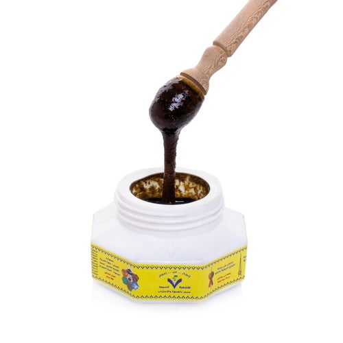 2 عبوة عسل الاشفية السبعة بالعجوة والأعشاب