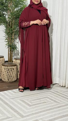 Mm100699 - عباية الصيف الباردة – تصميم نص كلوش أني...
