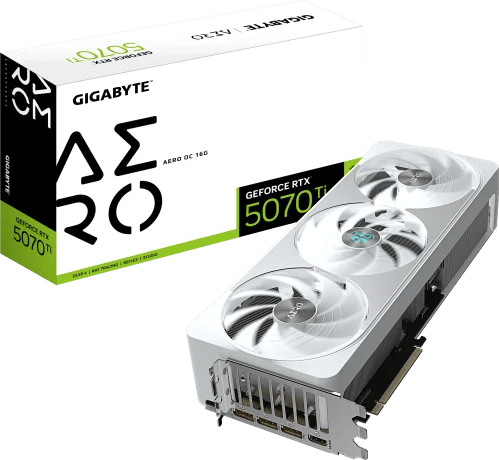GIGABYTE GeForce RTX™ 5070Ti OC AERO 16GB