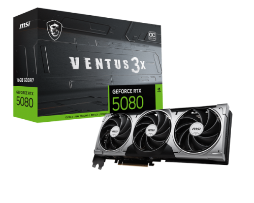 MSI GeForce RTX™ 5080 16G VENTUS 3X OC
