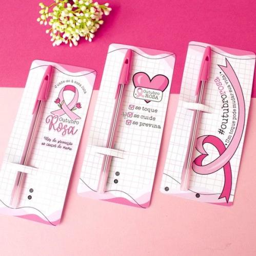 توزيعات باقلام ثيم سرطان الثدي