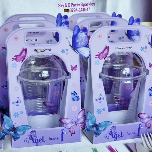 12 توزيعة اكواب حلويات العيد