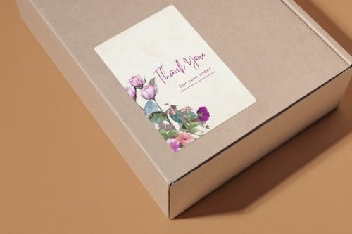 ثيم جاهز 3 - ستيكر اغلاق مقاس 10 في 7 سم - 30 ستيك...