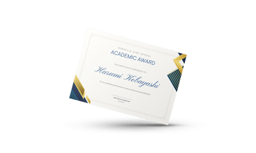 شهادة شكر وتقدير 04