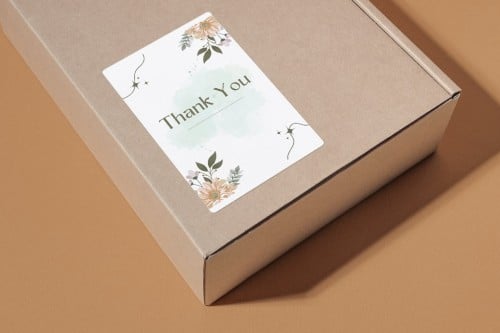 ثيم جاهز 3 - ستيكر اغلاق مقاس 10 في 7 سم - 30 ستيك...