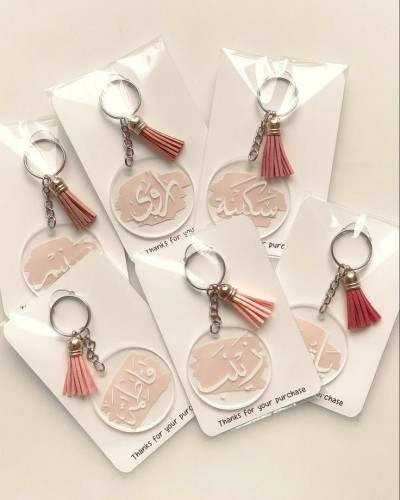 ميدالية اكريليك شفاف