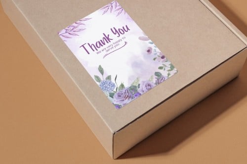 ثيم جاهز 3 - ستيكر اغلاق مقاس 10 في 7 سم - 30 ستيك...