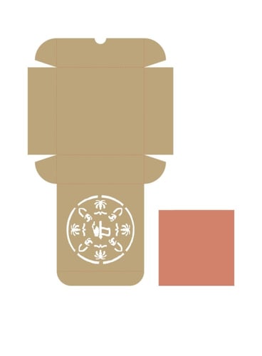 ملف رقمي جاهز للقص وعمل توزيعات علب بمناسبة يوم ال...