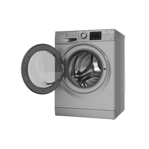 غسالة ارستون انفيرتر فضي فتحة امامية 9كيلو غسيل تن...