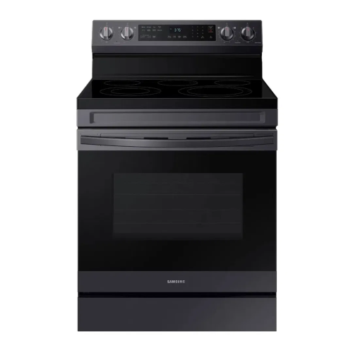 فرن سامسونج كهرباء اسود 5 عيون استيل سيراميك NE63C...