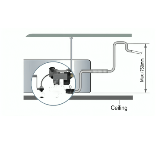 مكيف كاسيت ميديا إنفيرتر 5طن (قدرة تبريد49.000 وحد...