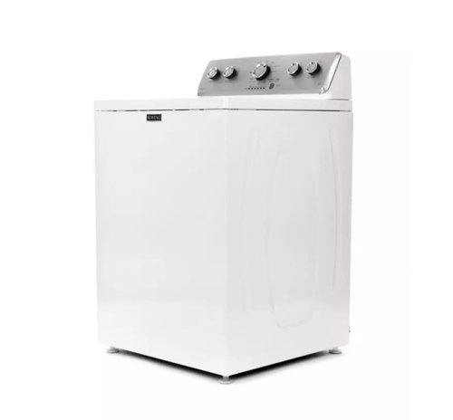 غسالة ميتاج ابيض فتحة علوية 12 كيلو 9 برامج 4KMVWC...