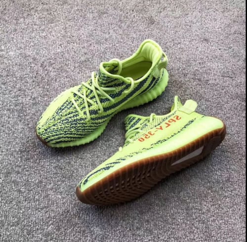 Adidas Yeezy Boost 350 V2 Semi Frozen Yellow