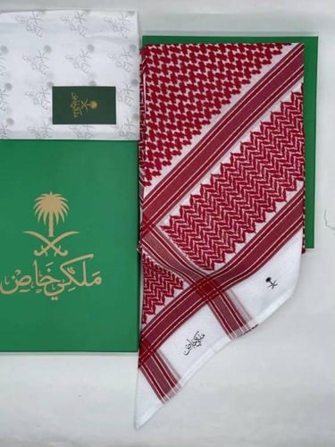 شماغ ملكي دم الغزال اصدار خاص