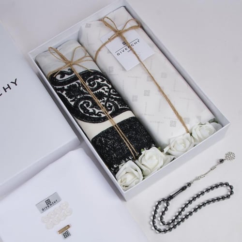 البكج الملكي شال، قماش ابيض،سكري جيفنشي