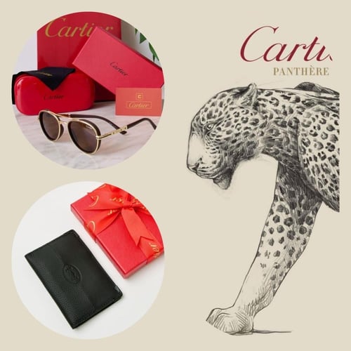 العرض القوي نظارة + محفظة كارتير