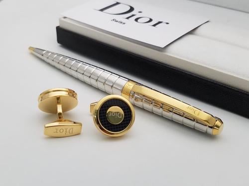 طقم قلم مع كبك ديور DIOR
