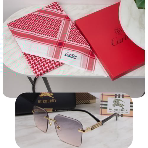 عرض جبار شماغ كارتير ونظارة هدية