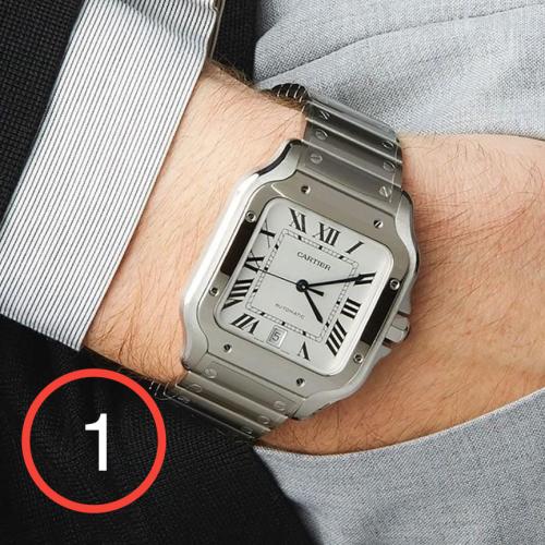 ساعه كارتير سانتوس