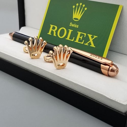 طقم قلم مع كبك رولكس