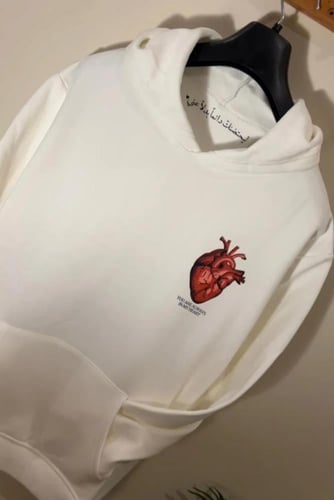 هودي اوفر سايز آلقلب الحنون