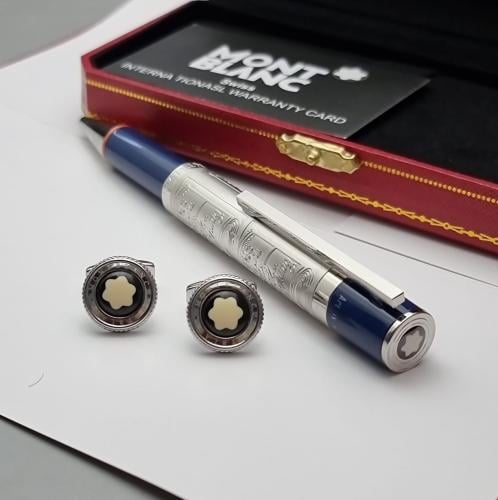 طقم قلم مع كبك مونت بلاك