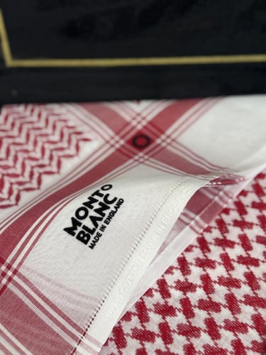 شماغ مونت بلانك احمر فاتح 2026