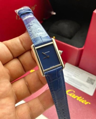 ساعه كارتير تانك جلد