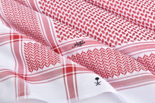 شماغ ملكي احمر فاتح