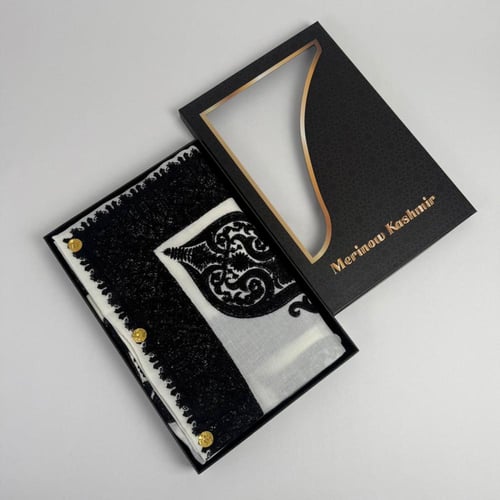 شال كشميري مطرز جوده ممتازه