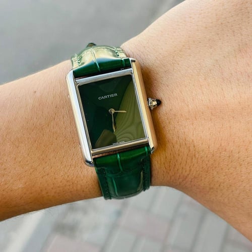 ساعه كارتير تانك جلد