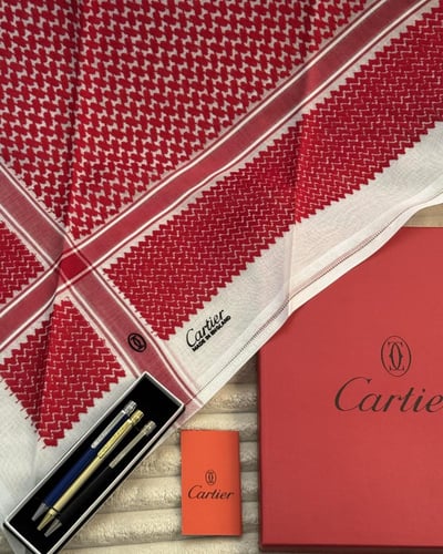 شماغ كارتير + قلم كارتير العرض الجبار