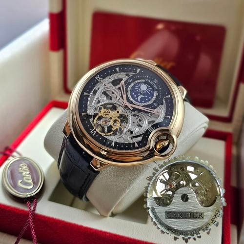ساعه كارتير بالون بلو مكينه مكشوف اوتوماتيك
