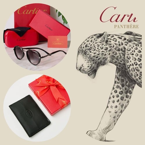 العرض القوي نظارة + محفظة كارتير