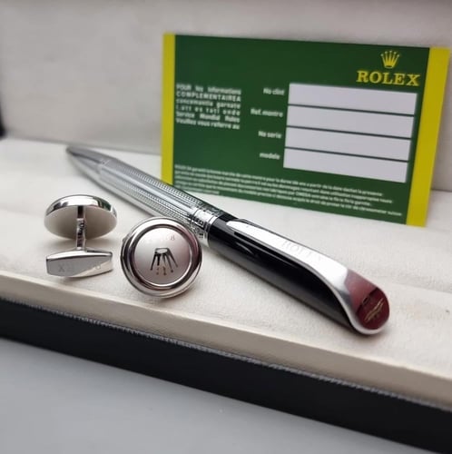 طقم قلم مع كبك رولكس