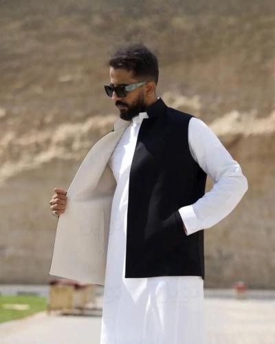 سديري دبل فيس اسود مع سكري فاتح