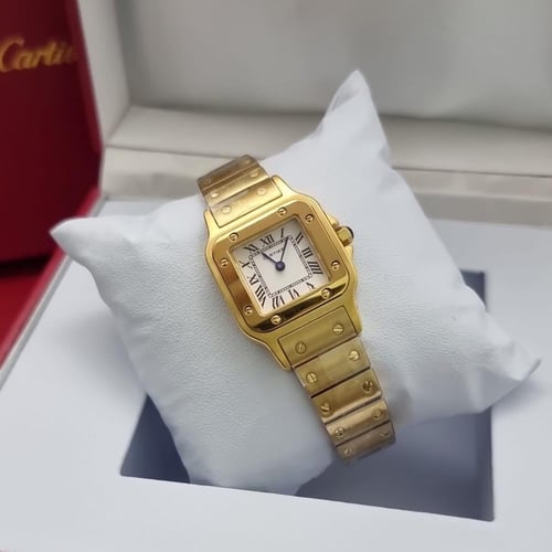 ساعة كارتير سانتوس سالستيل نسائي