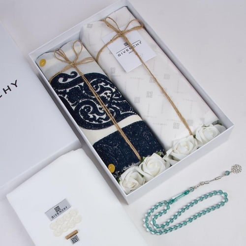 البكج الملكي شال، قماش ابيض،سكري جيفنشي