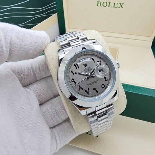 ساعة رولكس عربي كلاسيك داي ديت