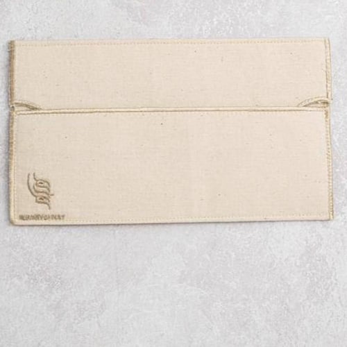 ظرف قماش مطرز مع شنطة اكريليك (3)