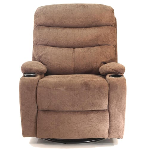 732- كرسي استرخاء ستار مفرد هزاز و دوار مخمل بوكلي...