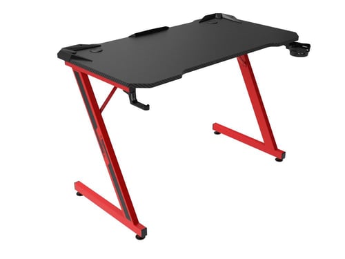 912- طاولة العاب أسود باطار أحمر