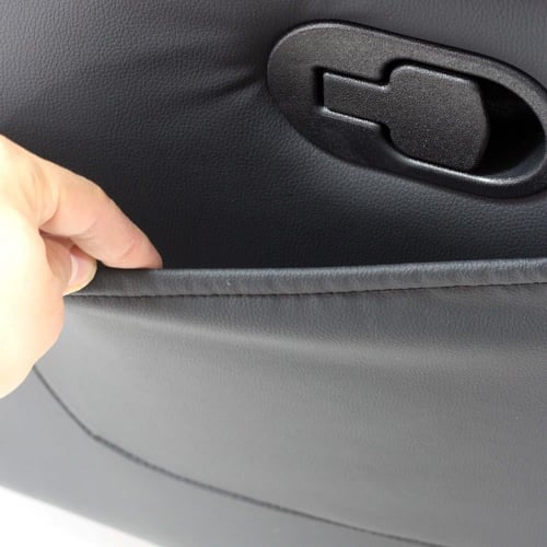 771- كرسي استرخاء ثابت ريمو ثابت جلد أسود