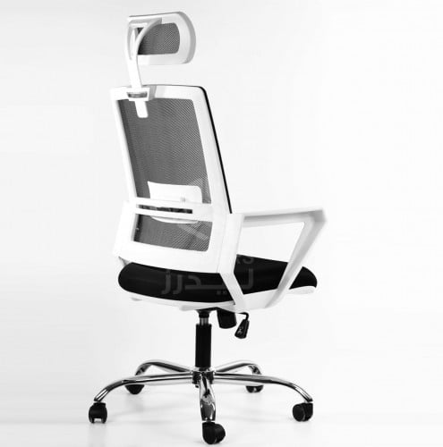 594-كرسي مكتب ايكيدا شبك متحرك دوار مع مسند للرأس...