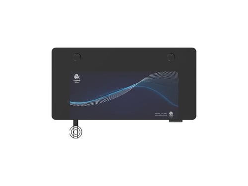 905- طاولة مكتب أسود متغيرة الإرتفاع 120سم