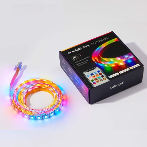 شريط إضاءة كولولايت RGB الاحترافي - 60 مصباح LED-M