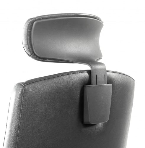 070-كرسي مكتب فاخر جلد أسود Daeha