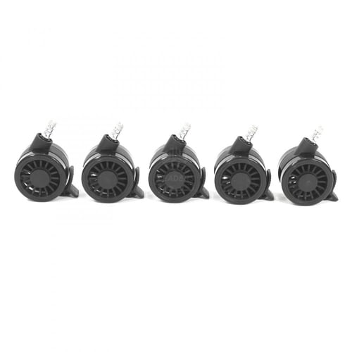 616-عجلات تدحرج بلاستيك رياضي بقفل بإطار مطاطي 75م...