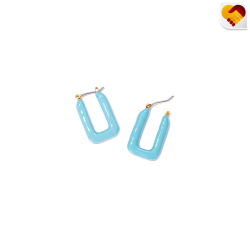 حلق ازرق باربع اشكال